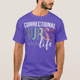 T-shirt Vie des infirmières et infirmiers correctionnels