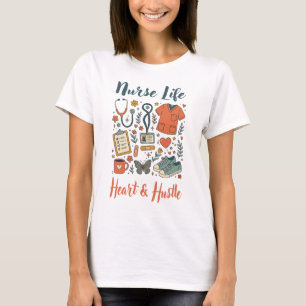 T-shirt Vie d'infirmière