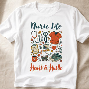 T-shirt Vie d'infirmière