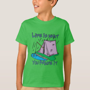 T-shirt Vie du camping