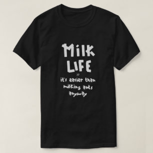 T-shirt Vie du lait !