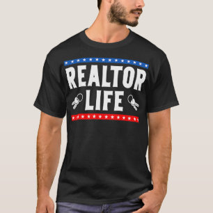 T-shirt Vie Funny Agent immobilier 2