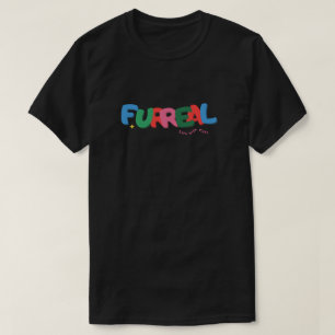 T-shirt Vie Furreal Avec les Chats Maman de Chat Drôle (Am