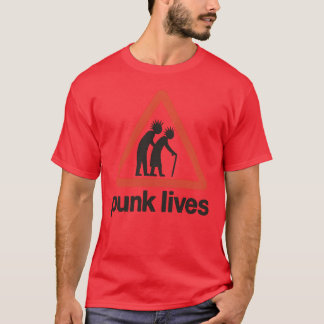 T-shirt vie punk