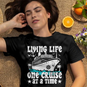 T-shirt Vie Une Croisière À La Fois Famille Croisière