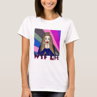 Vie WTF | Pop Art Style Lady Freding Out
