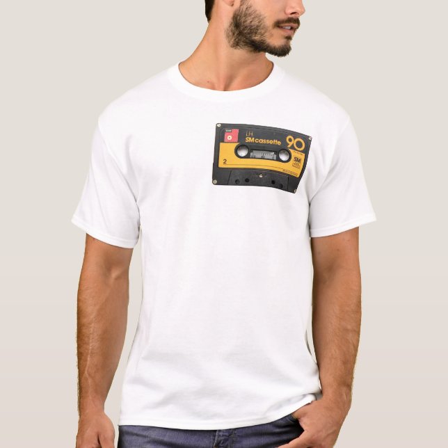 T-shirt Vieil enregistreur à cassettes (Devant)