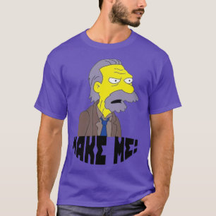 T-shirt Vieil homme en colère