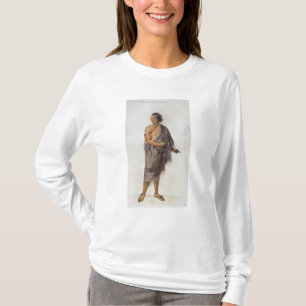 T-shirt Vieil homme indien