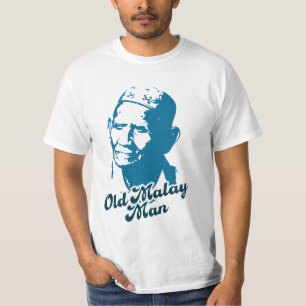 T-shirt Vieil homme malais