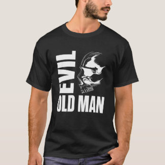T-shirt Vieil Homme Méchant Le Vieil Homme Méchant Crâne M