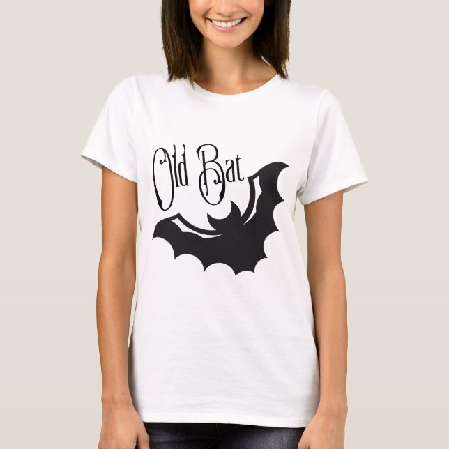 T-shirt Vieille batte de costume drôle de Halloween (Devant)
