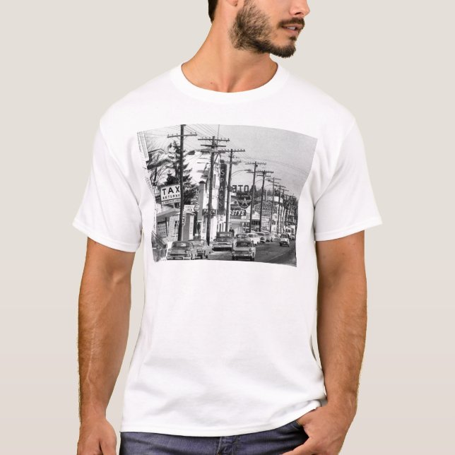 T-shirt Vieille droite 9 SPAGS dans le mA shrewsbury (Devant)