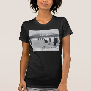 T-shirt Vieille école de bordage SUPÉRIEURE