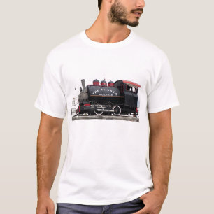 T-shirt Vieille machine à vapeur de chemin de fer de