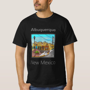 T-shirt Vieille ville historique, Albuquerque, Nouveau-Mex