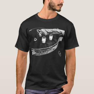 T-shirt Vieilles guitares de fantôme