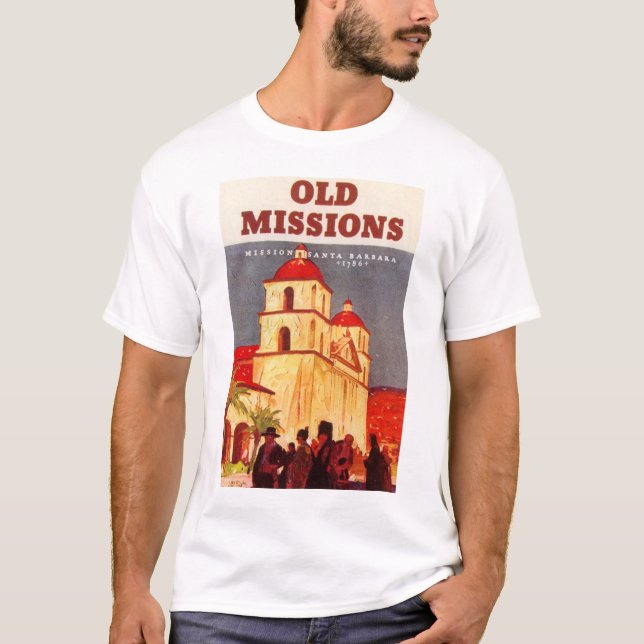 T-shirt Vieilles missions Père Noël Barabara (Devant)