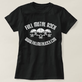 T-shirt Vieilles Skool dames de logo de crâne de FMR T