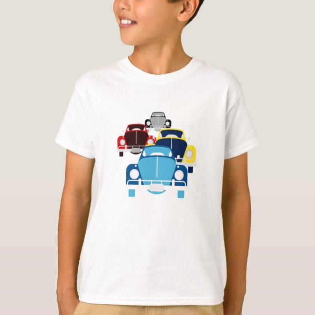 T-shirt Vieilles voitures (Devant)