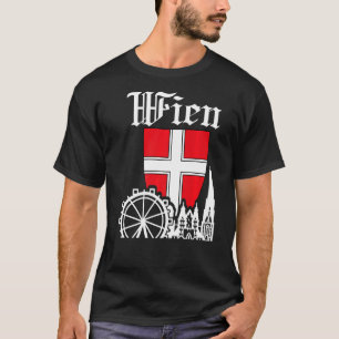 T-shirt Vienne Skyline Autriche Ferris Wheel Prater Stepha