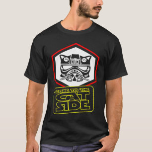 T-shirt Viens du côté chat Cat Trooper