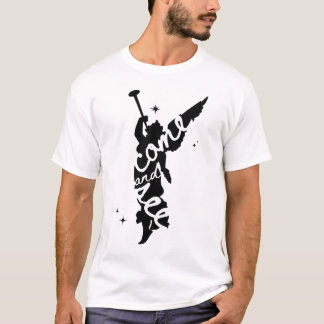 T-shirt Viens Voir, Noël, Christian Angel, Baby Jes