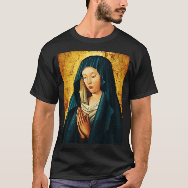 T-shirt Vierge dans la prière de Riga (Devant)