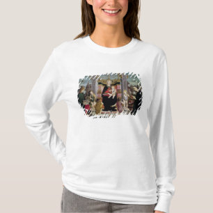 T-shirt Vierge et enfant couronnés