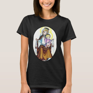 T-shirt Vierge Marie animée