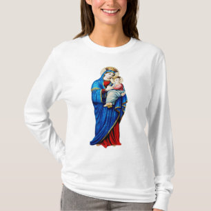 T-shirt Vierge Marie avec bébé Jésus