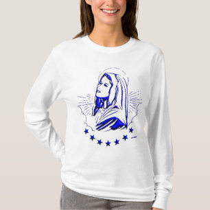 T-shirt Vierge Marie béni - mère de Dieu