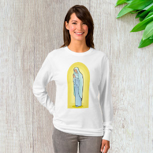 T-shirt Vierge Marie catholique religieuse élégante