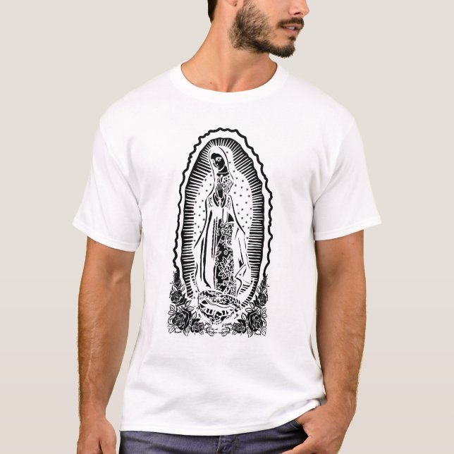 T-shirt Vierge Marie Dame de Guadalupe Vierge de Guadalupe (Devant)