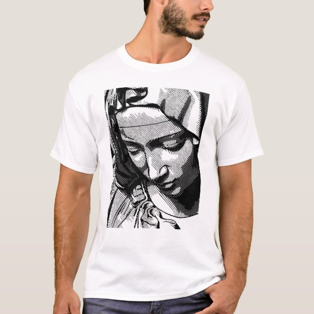 T-SHIRT VIERGE MARIE PIETA (Devant)