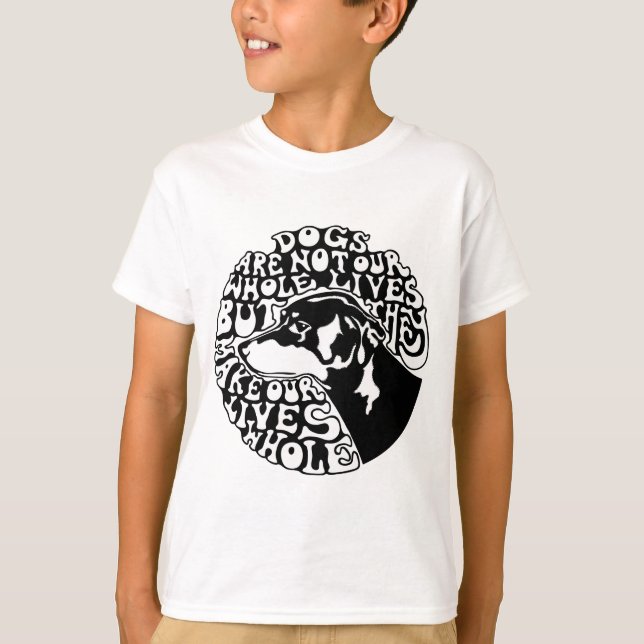 T-shirt Vies entières -bw (Devant)