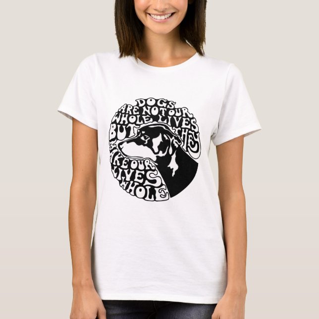 T-shirt Vies entières - guerre biologique (Devant)