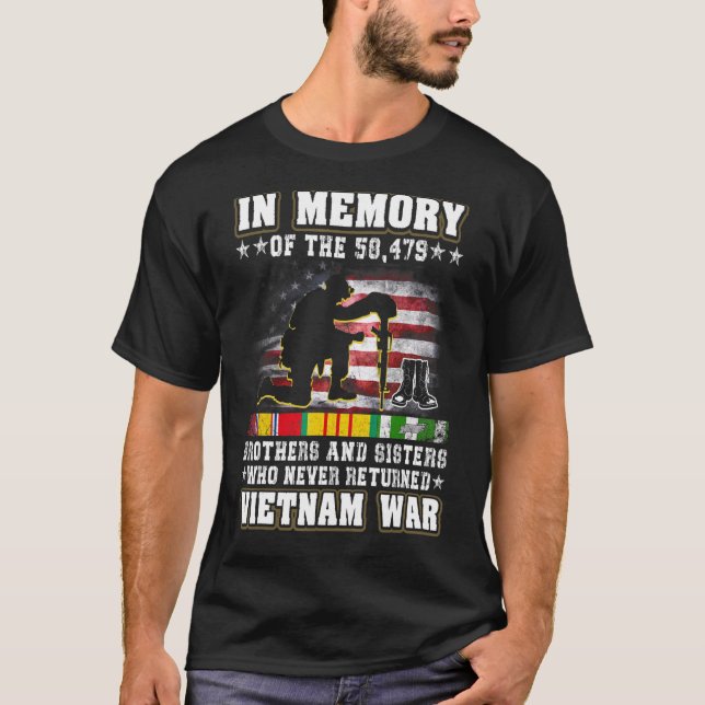 T-shirt Viêt-nam : Jour commémoratif des vétérans de la gu (Devant)