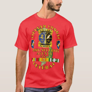 T-shirt Vietnam Combat Vétérinaire ASA SSI DUI w VN SVC