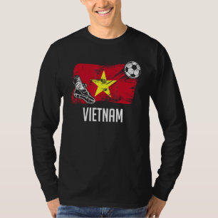 T-shirt Vietnam Flag Jersey Vietnam Football Team Vietnam 