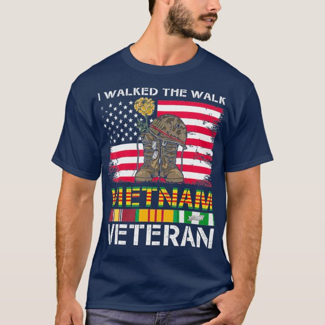 T-shirt Vietnam Guerre Vietnam Vétérinaire Cadeau Us ancie (Devant)