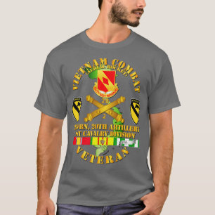 T-shirt Vietnam Vétérinaire de combat avec 2e Bn 20e Artil