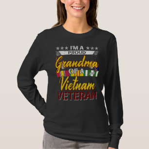 T-shirt Vietnam Vétérinaire Fière grand-mère Tee - shirts