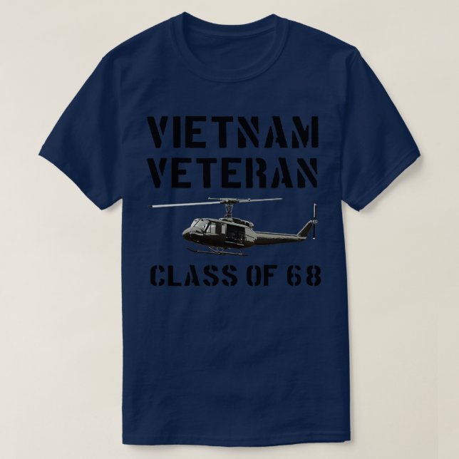 T-shirt Vietnam Vétérinaire Vietnam Vétérinaire Hélicoptèr (Design devant)