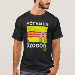 T-shirt Vietnam Viet Jour de la Saint Patrick Mot Hai Ba D