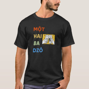 T-shirt Vietnam Vietnamiens Mot Hai Ba Dzo Un Deux Trois