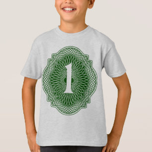 T-shirt Vieux argent