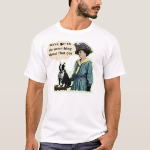 T-shirt Vieux Boston Terrier