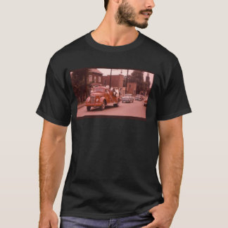 T-shirt Vieux camion de pompiers