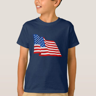 T-shirt Vieux drapeau de gloire des USA des Etats-Unis